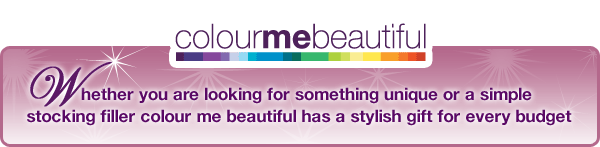 Whether you are looking for something unique or a simple stocking filler colour me beautiful has a stylish gift for every budget