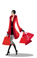 red shopper