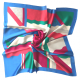 Silk (pure) City Scarves Black